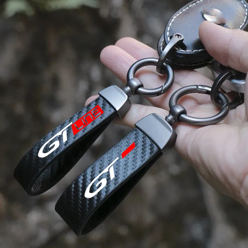 

Car Accessories GT GTI GTLINE High Quality Key chain keyrings Keychain For Peugeot 206 208 307 308 2008 3008 106 108 306 206 208