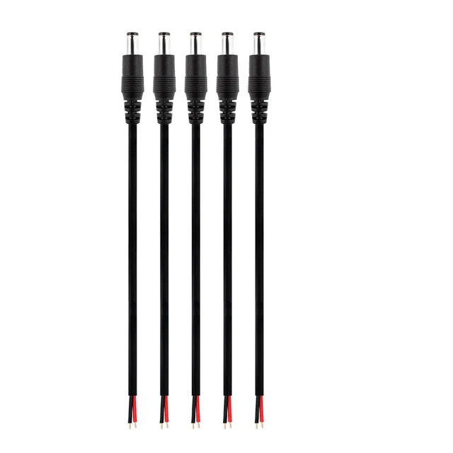 5PCS DC male