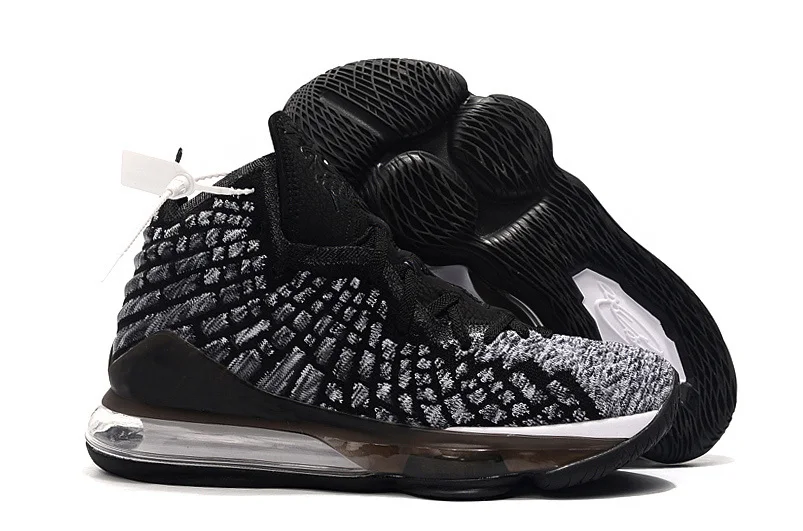 New Arrival James Mens Basketball Shoes Equality Oreo Bred LeBrons 17 VII Battleknit Designer Cushion Sneakers Size 7-12 - Цвет: Picture 15