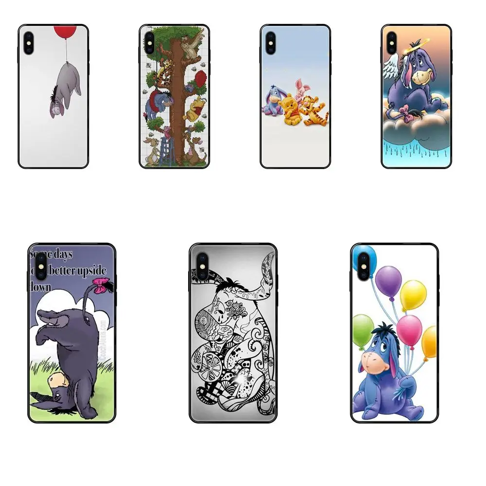 Милый мультяшный Ослик искусство Eeyore мягкий узор для Huawei Honor Mate Play V10 View 10 20 20X 30 Lite
