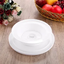 11 ''28 см пластиковая Поворотная платформа для торта вращающаяся подставка для украшения торта противоскользящая круглая подставка для торта поворотный стол инструмент для выпечки