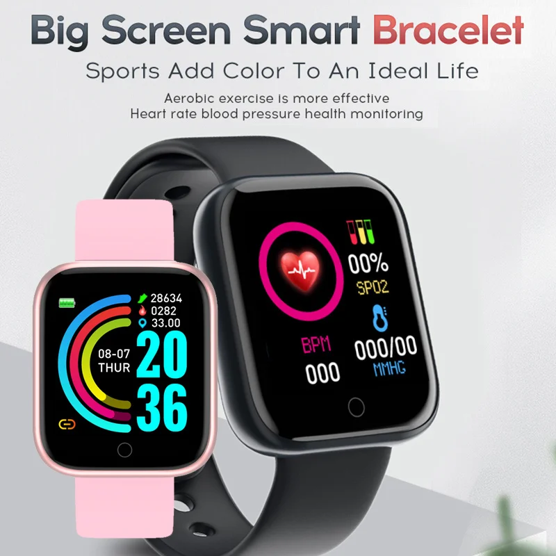 

2020 HOT SALE Fashion Technology Smart Watch Men Women Wristwatch Fitness Tracker Blood Pressure Monitor Waterproof Smartwatch