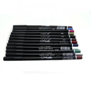

12 Colors Eyeliner Pen Eyebrow waterproof eyeliner Makeup Cosmetic Black Eye Liner Pencil easy to wear Make Up pen JZ819