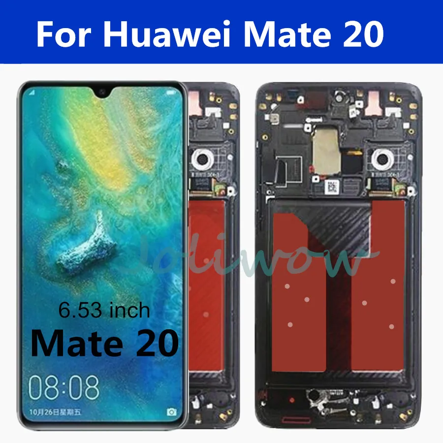 

6.53" For Huawei Mate 20 LCD Display Touch Screen Digitizer Assemble mate 20 lcd For Huawei Mate20 Display HMA-TL00 HMA-L09