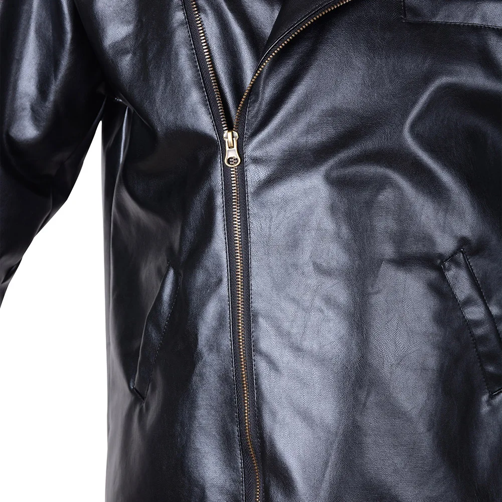 Greaser cosplay Costume 50s рокабилли розовая Дамская/Т-куртка с изображением птиц для взрослых женщин и мужчин на Хэллоуин нарядное платье