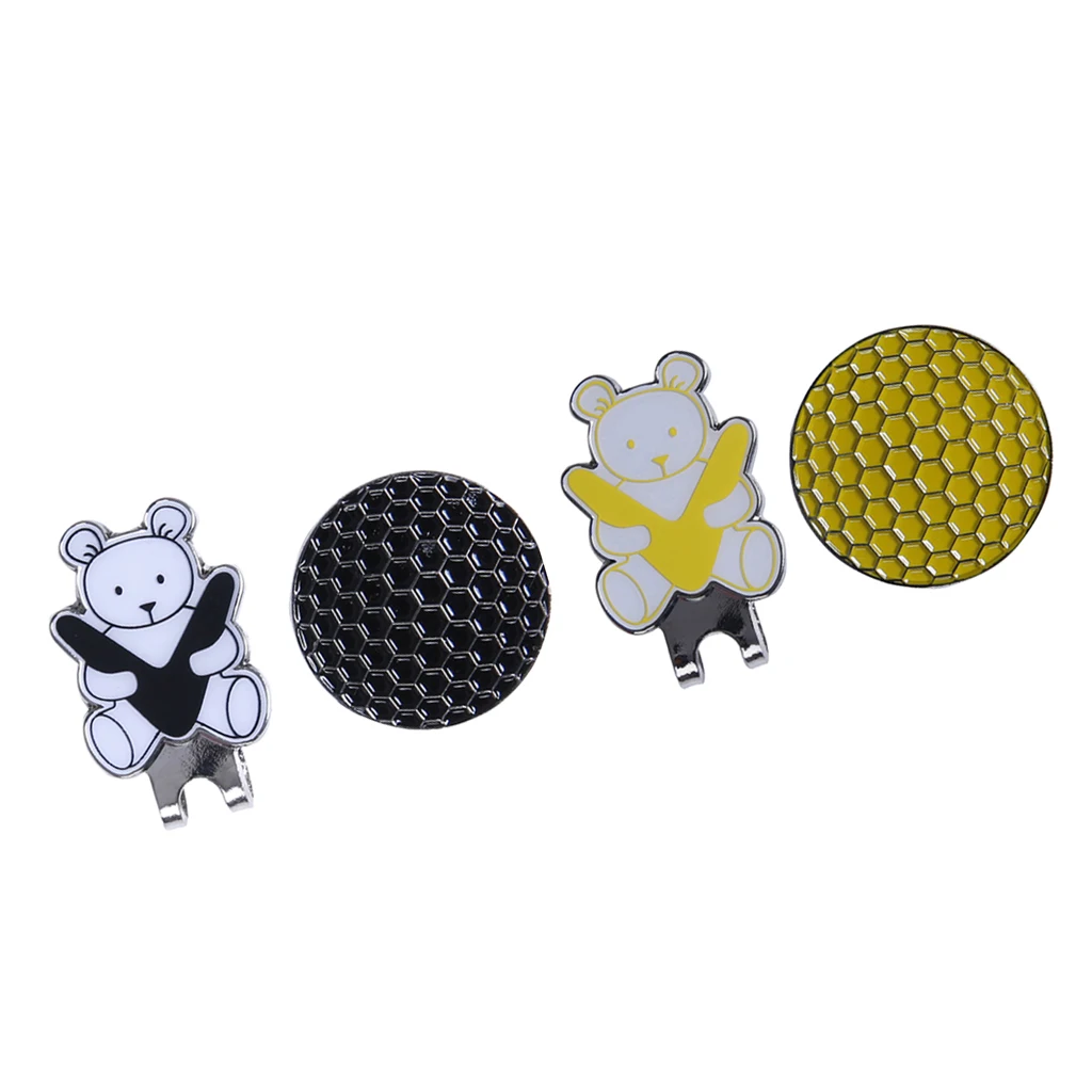 Unique Golf Cap Clip with Magnetic Golf Ball Marker for Multiple Decoration Golf Lovers Gift