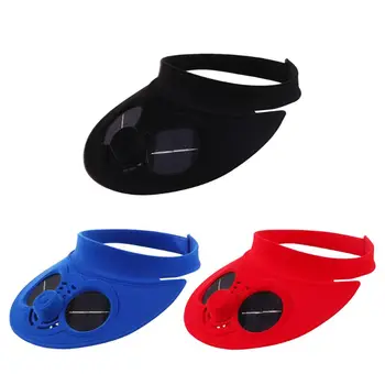 

Solar Powered Cooling Fan Beach Hat Sunscreen Outdoor Empty Top Baseball Cap