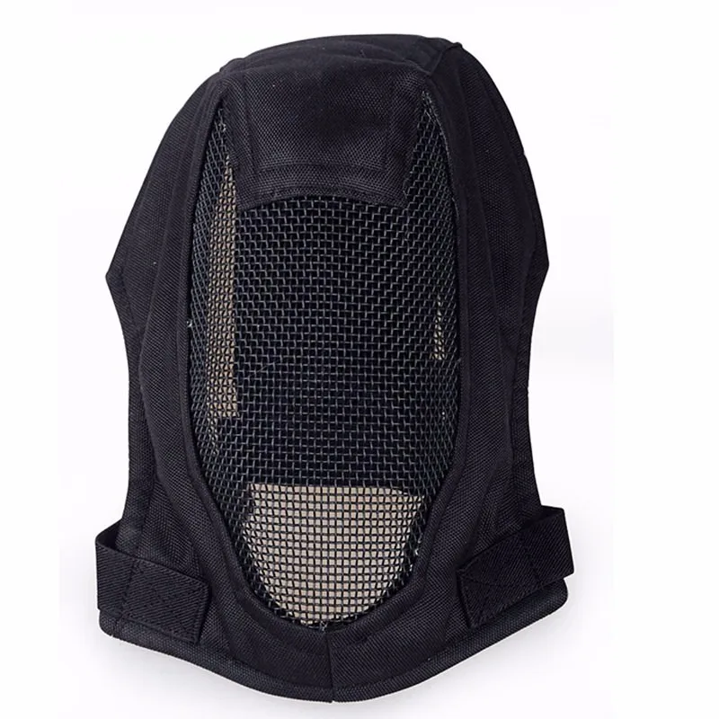 V3 Fencing Style Full Face Airsoft Mask(Black)