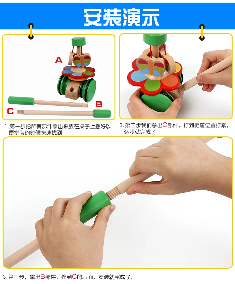 Cart Learner Infant Baby Toy Mainland China Aged 1-2 Years Non-Trolley Children Stroller