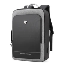 ARCTIC охотничий рюкзак мужской бизнес 17 дюймов дорожная сумка для компьютера Мужская большая емкость ноутбук модный рюкзак светильник серый