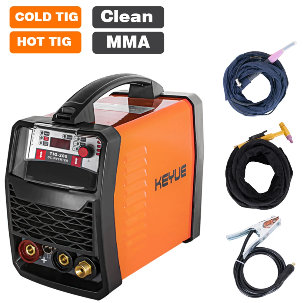 Máquina de soldadura inteligente multifuncional, TIG-200G en frío soldadura por arco