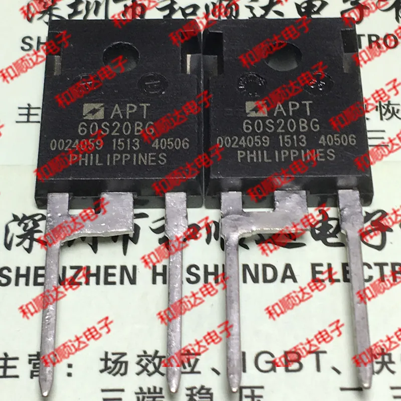 /2 шт/APT60S20BG TO-247