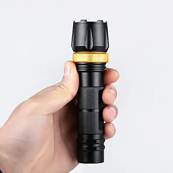 

XANES Q5 350Lumens 3Modes Zoomable Portable Battery USB Rechargeable Tactical LED Flashlight 18650 EDC Torch Lantern Spotlight