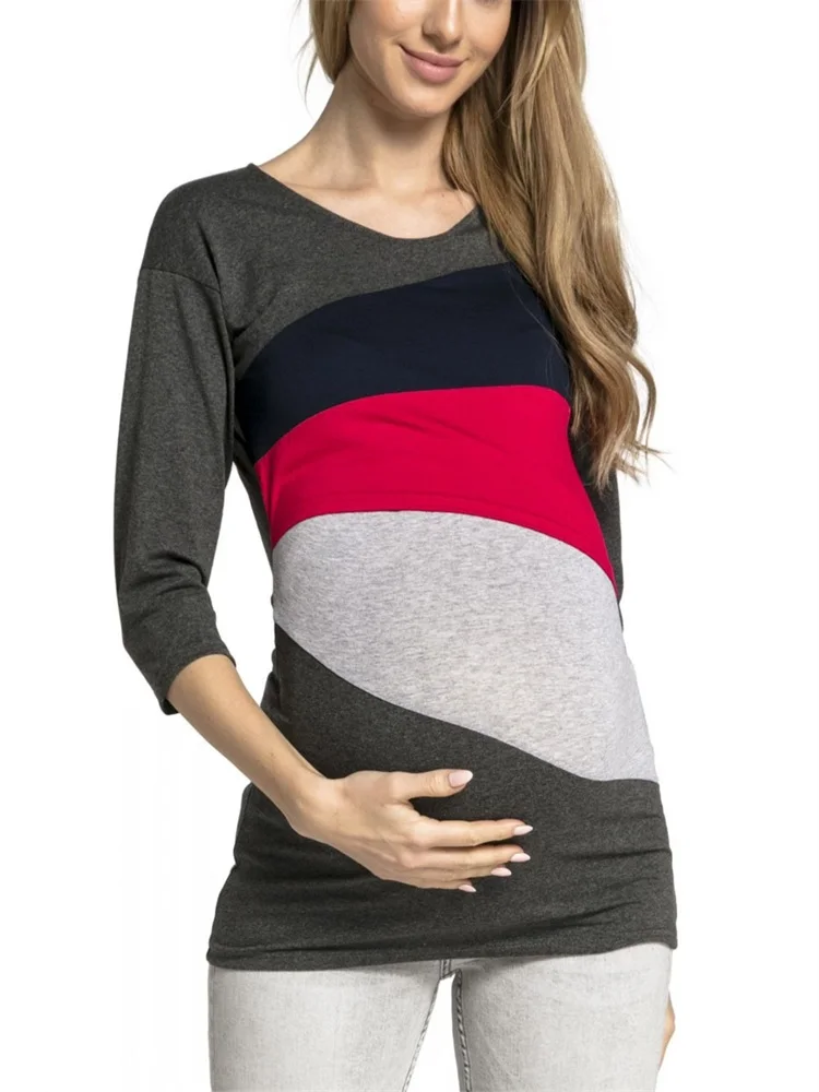 Pregnant dresses clothes for nursing Women's dress clothing for pregnant women Invisible lactation suit pregnant woman clothes