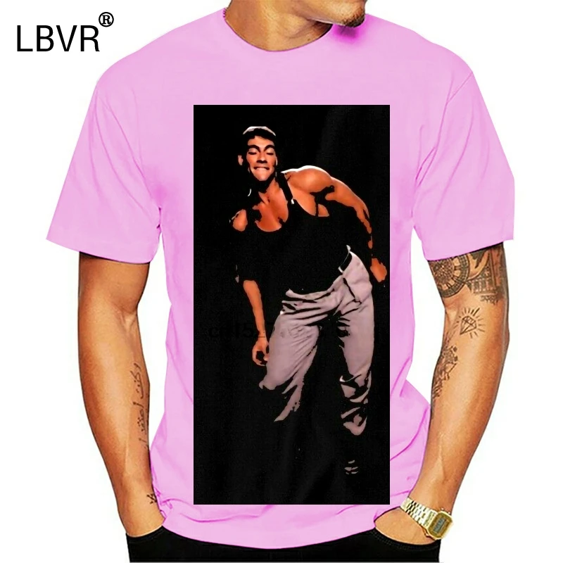 Funny Kickboxer Movie Jean Claude Van Damme Dance Scene V2 T Shirt | Мужская одежда