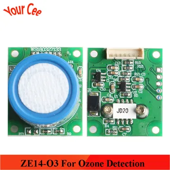

ZE14-O3 Ozone O3 Gas Sensor Module ZE14O3 ZE14 O3 For Ozone Concentration Detection Disinfection Cabinet 0-100ppm UART PWM