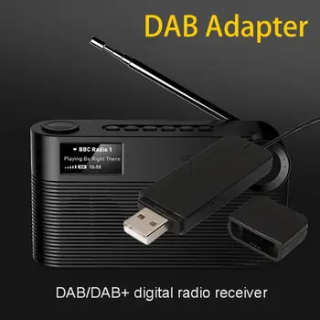 

New DAB Digital Radio Receiver with Antenna for Bluetooth Speaker Home Stereo TV with USB Read Disk Function Accessories