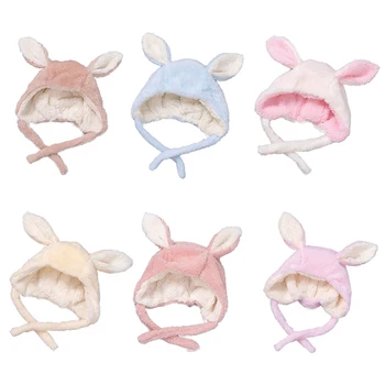 

Autumn Baby Girls Boys Hats Headwear Toddler Solid Printed Hats With Ear Design Casual Caps