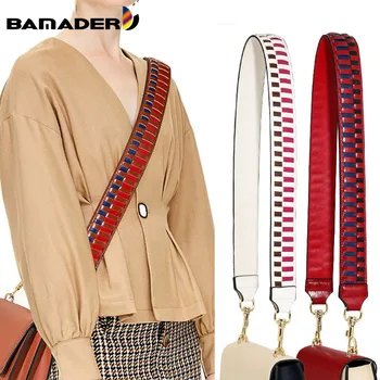 

BAMADER Bag Strap Width Genuine Leather Shoulder Strap Woman Bag Accessories Bag Strap For Crossbody Fashion Shoulder Bag Strap