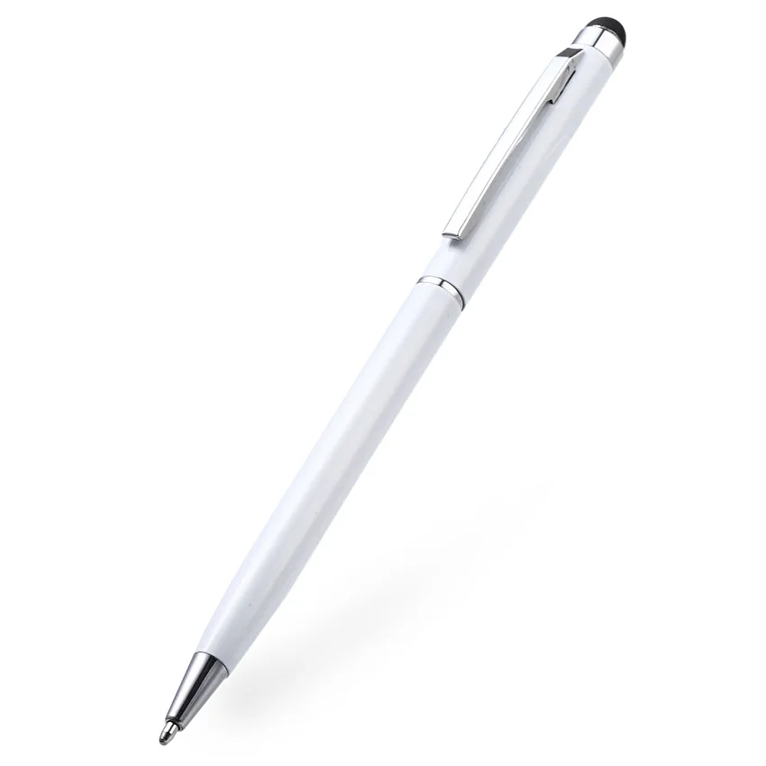 subtel® stylo et stylet 2 en 1 couleur argent