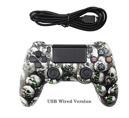 Wired version 3 Высокое качество беспроводной Bluetooth геймпад для ps4 контроллер/USB проводной джойстик для SONY Playstation 4 игровой автомат для PS3 консоли - Цвет: Wired version 3