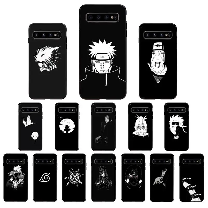 Yinuoda Black Anime Naruto Art роскошный уникальный чехол для телефона Samsung Galaxy S6 S6edge Plus S7 S7edge S8