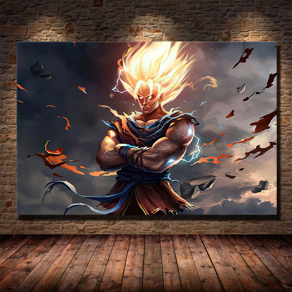 Dragon Ball - Goku and Vegeta Themed Different Amazing Posters (10 Designs)