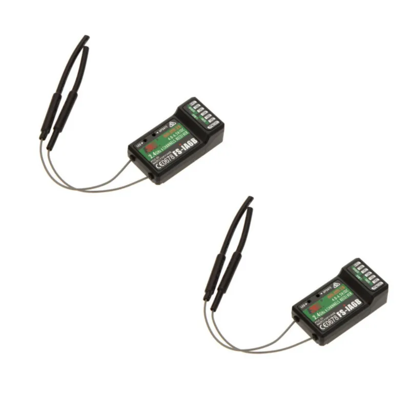 FLYSKY iA6B 2,4G 6CH PPM выход с iBus приемник с портом для FLYSKY FS-i6 i6x FS-i10 самолет FPV гоночный беспилотный передатчик