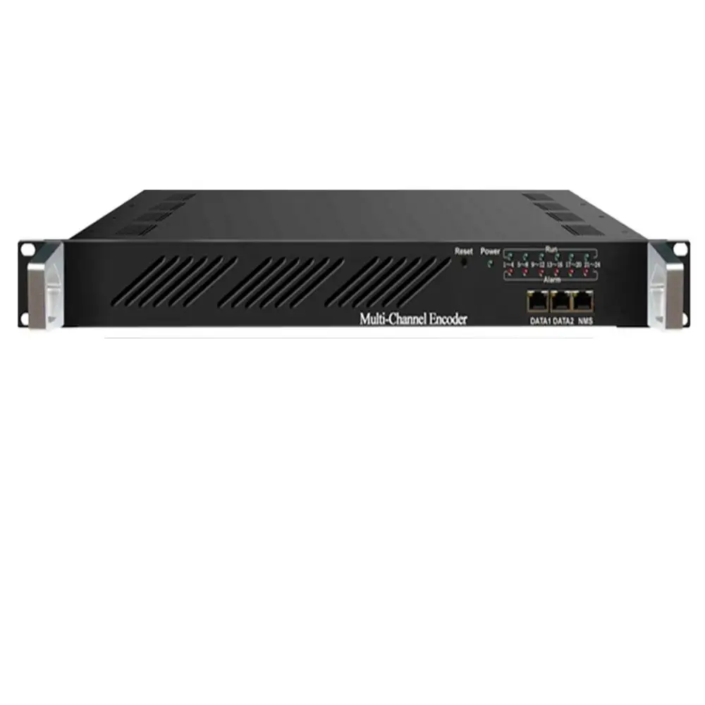 

24-channel SD encoder AV to IP, ASI cable TV, IPTV front-end system equipment Hotel IPTV system equipment