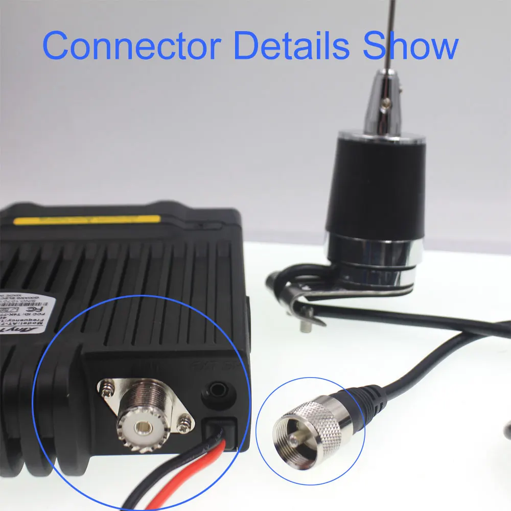 NMO Antenna SDN1 Dual Band 2.5/5.0 dBi High Gain Antenna with Feeder Cable For A