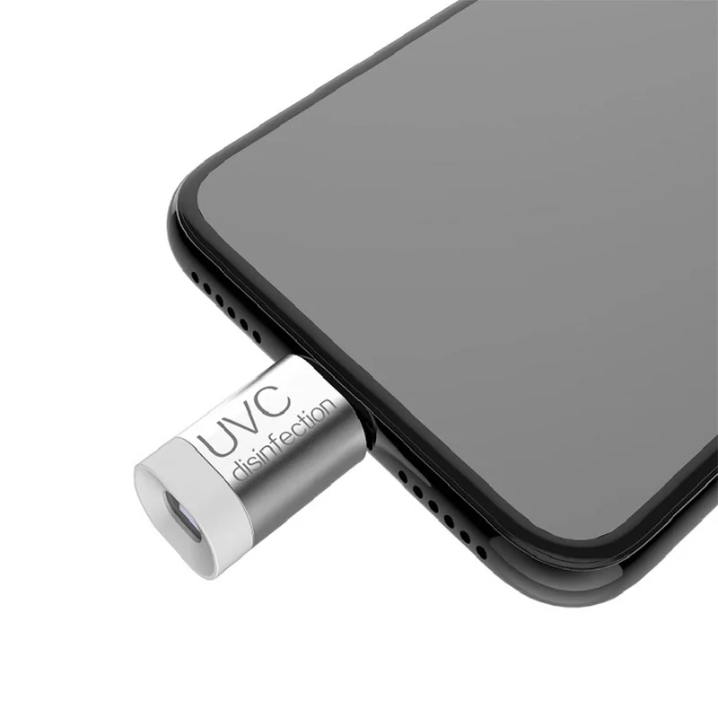 Портативный UVC дезинфекционный УФ светодиодный светильник мобильный телефон USB