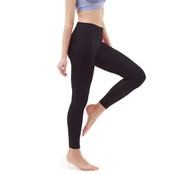 

Elastic Fitness Gym Solid Casual Tights Yoga Pants Fashion Accessories High Waist Sport Slim Women Leggings Polyester