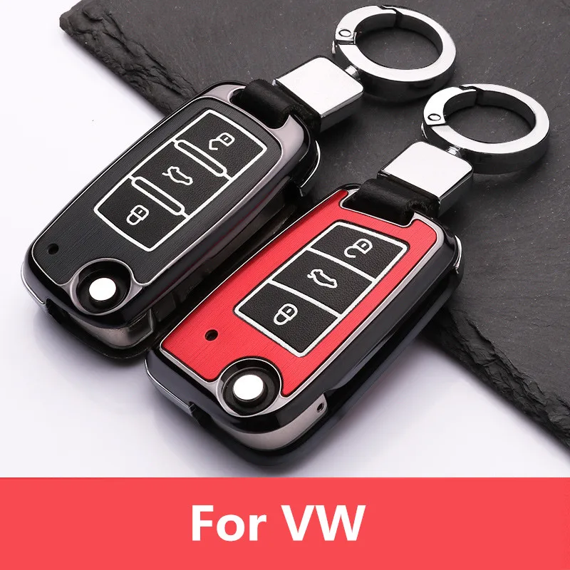 Пластиковый светящийся чехол для ключей автомобиля для Volkswagen VW Golf 7 mk7 Seat Ibiza Leon FR 2 Altea Aztec для Skoda Octavia автомобильные аксессуары