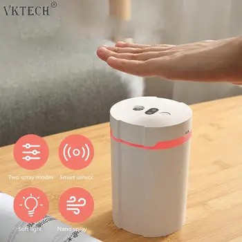 

Portable Intelligent Induction Spray Alcohol Sterilizer Automatic Dispenser Alcohol Disinfection Sprayer Hand Cleaner Humidifier