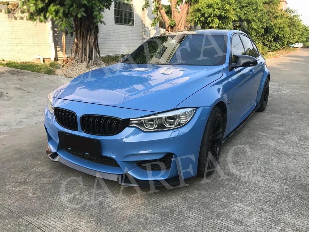 Передний спойлер из углеродного волокна для BMW 3 серии F80 M3 4 серии F82 F83 M4- FRP защита на голову