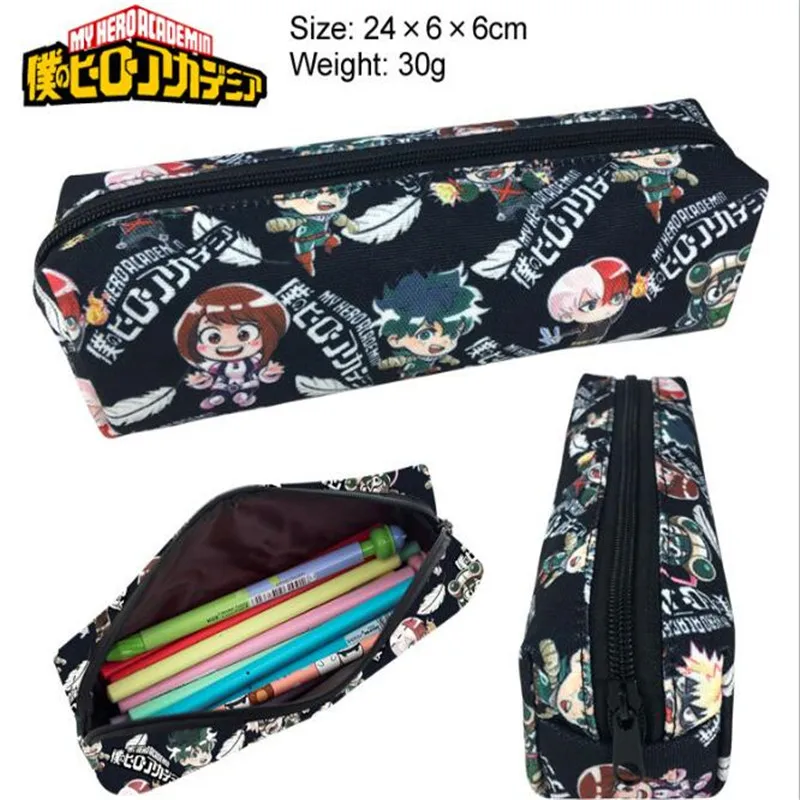 

My Hero Academia Pen Bags Zipper Makeup Bag Chidren Girls Pencil Case School Office Supply Pencilcase A1000