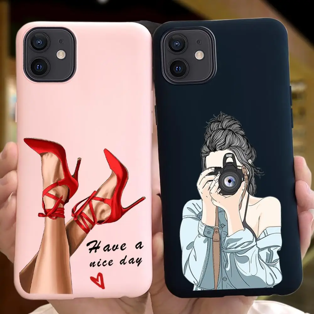 Чехол для телефона iphone 11 SE 2020 Модный женский чехол Iphone 12 Pro Max X XS XR 6 7 8 Plus задняя