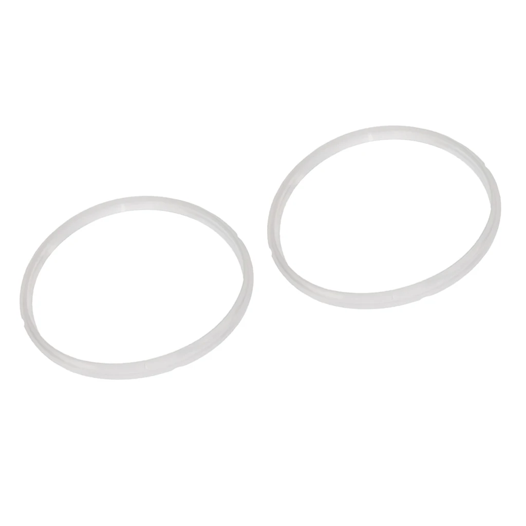 2x Silicone Sealing Rings Replacement 5L/6L Pressure Cooker Universal New
