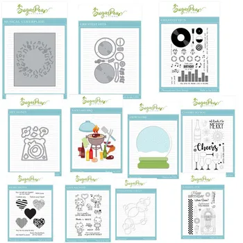 

Cutting Dies and stamps tableware Stencils for DIY Scrapbook Photo Album Paper Card Decorative Craft Embossing