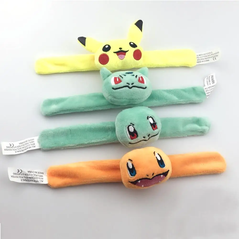 TAKARA TOMY Pokemon чучела Пикачу Плюшевые игрушки kawaii милые мягкие счастливые куклы мини Ручные игрушки-линейки подарок детям Рождество