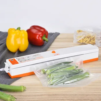 

saengQ Electric Vacuum Sealer Packaging Machine For Home Kitchen Including 15pcs Food Saver Bags Commercial Vacuum Food Sealing