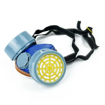 

Survival Protector Cover Safety Breathe Filter PVC + Rubber &2*Cartridge