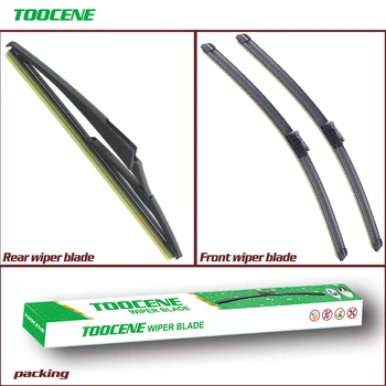 

Front And Rear Wiper Blades For 2013-2018 Peugeot 308 Hatchback / SW / CC T7 / T9 auto Windshield wiper Car Accessories 24+18+9