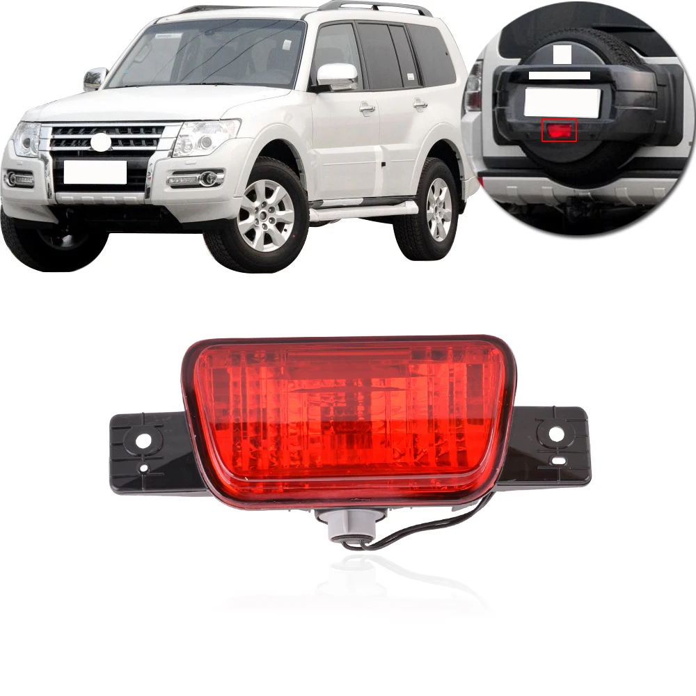 CAPQX задний запасной фонарь для Mitsubishi Pajero 4 P4 Montero V93 V97 V98 2007-16 задний противотуманный светильник стоп-сигнал с лампой 8337A068