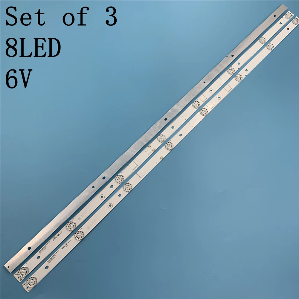 1 Ʈ = 3PCS LED Ʈ Ʈ  akai 43 ġ TV JS-D-JP4310-A81EC JS-D-JP4310-B81EC E43DU1000 MCPCB