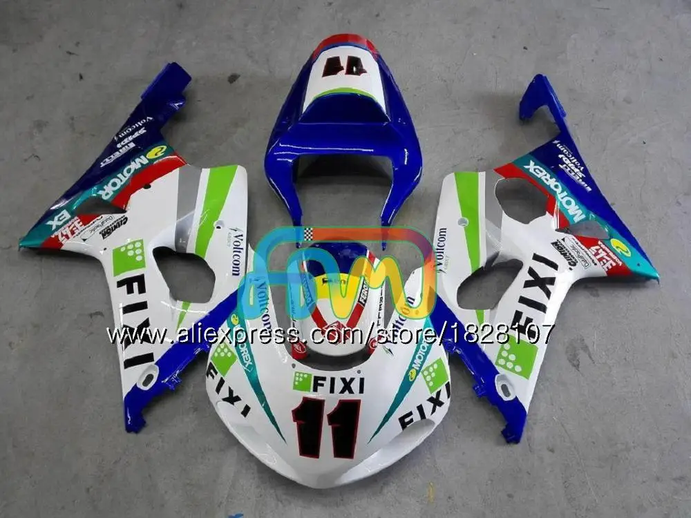 Майка K2 для SUZUKI GSXR1000 GSX R1000 GSX-R1000 96BS. 163 GSXR-1000 GSXR 1000CC 1000 00 01 02 2000 2001 2002 золото пламя обтекатель - Цвет: No. 8 Not race