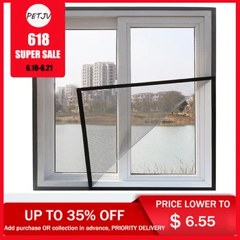 

150×200CM DIY Fly Mosquito Insect Window Net Curtain Mesh Screen Room Home Decoration