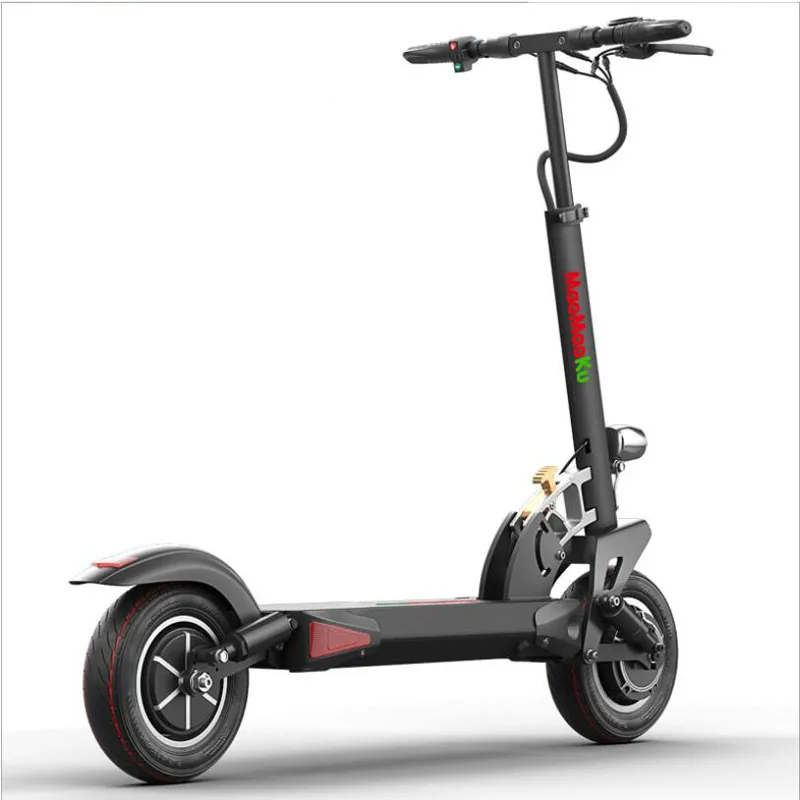 Gohi, Электрический колесный скутер, высокая скорость, Макс. 75 км/ч, двухколесный скутер, 10 дюймов, электрические скутеры, Большой мощный скутер для взрослых, 1200 Вт, 2000 Вт - Цвет: 48V15A1200W50-60KM