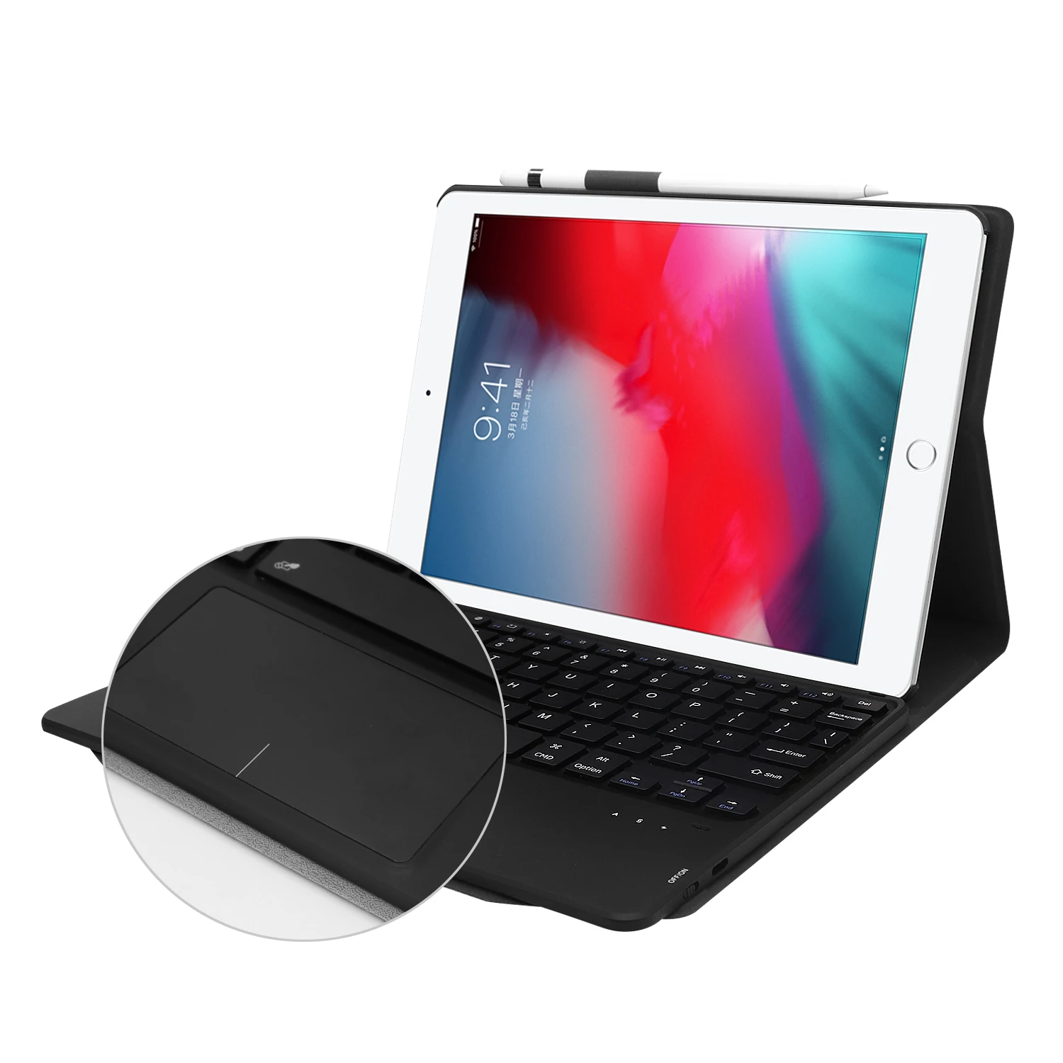 Чехол-клавиатура с сенсорной панелью для iPad 9,7 Air 3 10,5 Pro 11 mini 5 7,9 дюймов чехол-клавиатура для мыши для iPad 7th 10,2 клавиатура