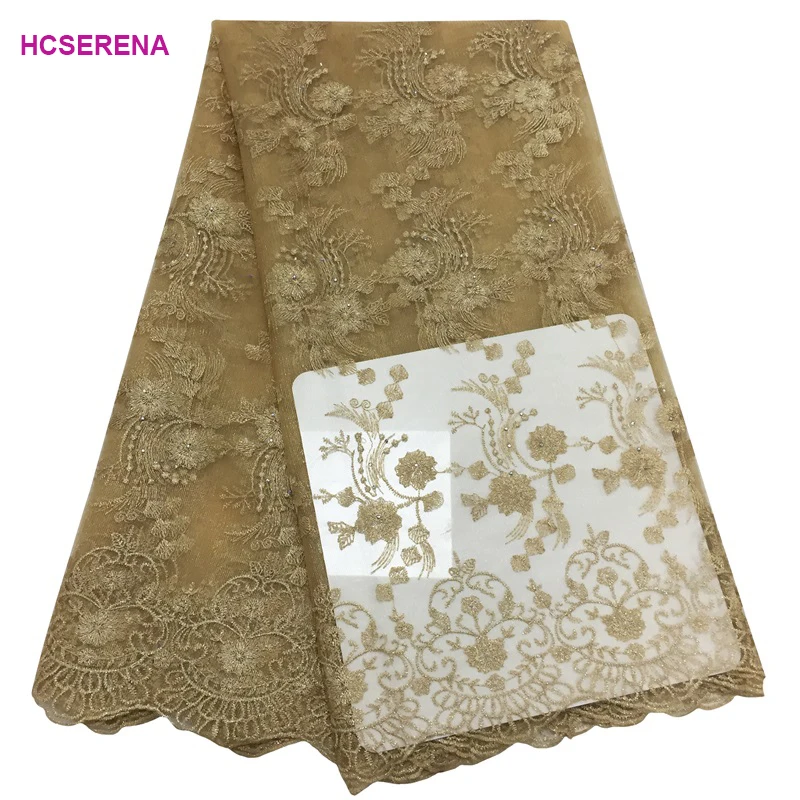 African Lace Fabric High Quality lace fabric, High quality African lace fabric for wedding dress, Nigerian lace for sew - Цвет: as pic 14